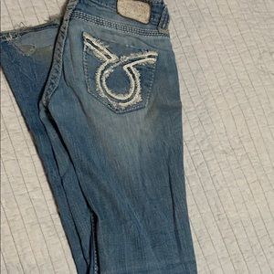 Big star boot cut jeans size 24L
